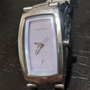SS Link Women's Fossil Watch